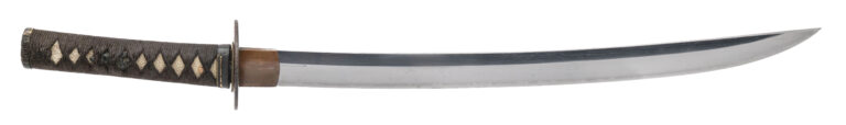 Shin-Shintō Wakizashi with Full Mounts and Kozuka, Dated Ansei 2