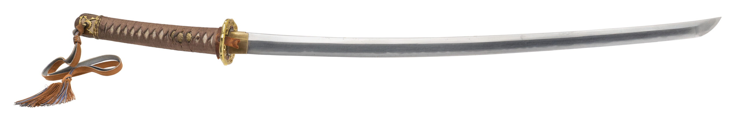 Japanese Army Officer’s Katana — Signed “Nōshū-jū Shigekuni” — 25⅞” Blade, WWII Guntō Mounts (SW2045)