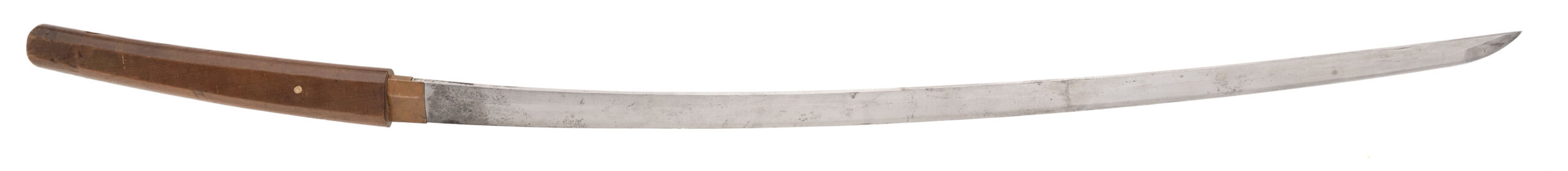Extremly Long Tada Yoshi Katana in Shira Saya Mounts (SW2009)