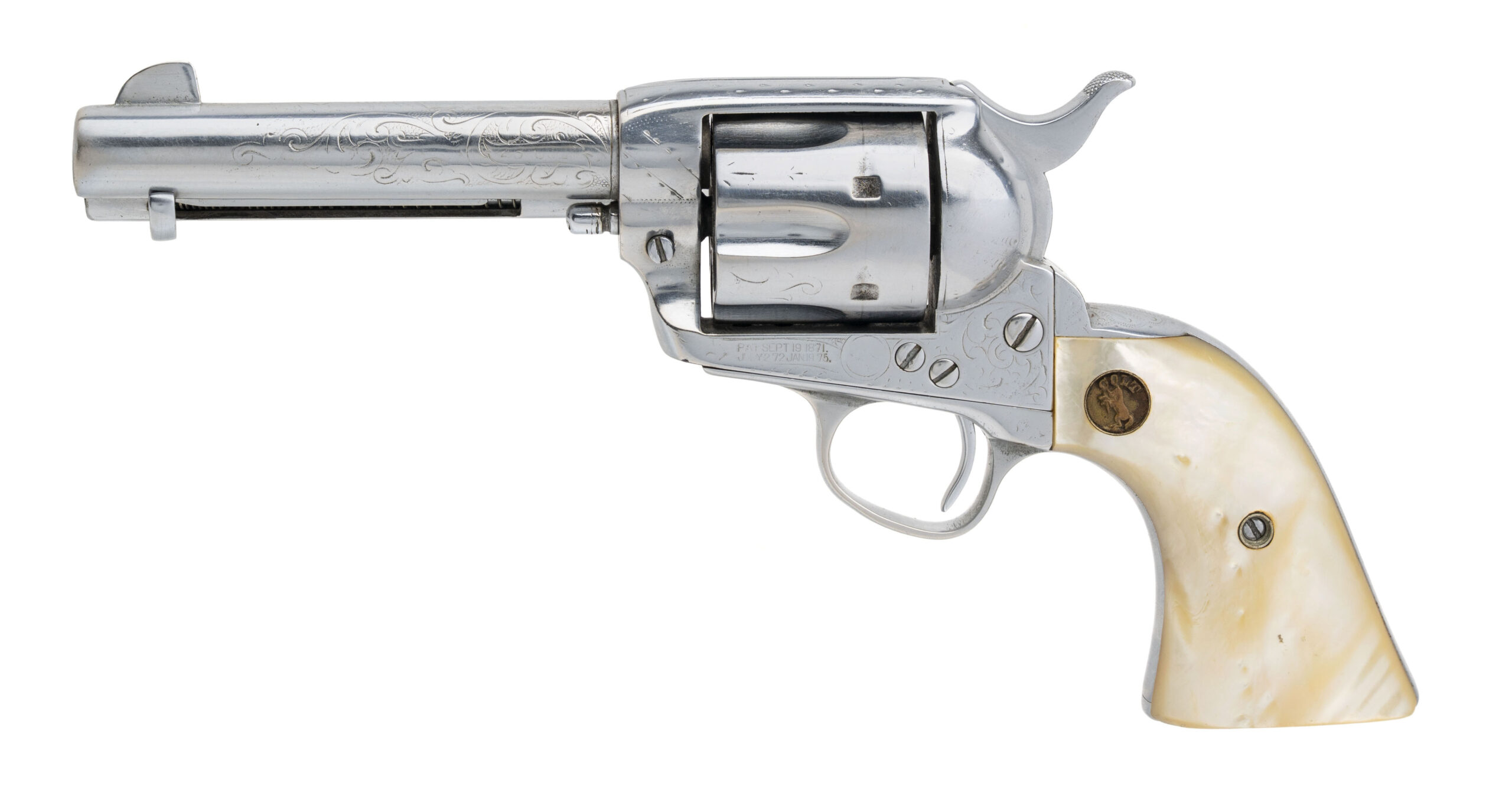 Factory Engraved Colt Engraved Single Action Army (L2025-08989)