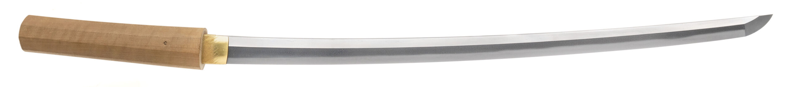 Japanese Wakizashi by Sukehira of Settsu — Dated Kanbun 7 (1667), Shira-saya (SW2008)