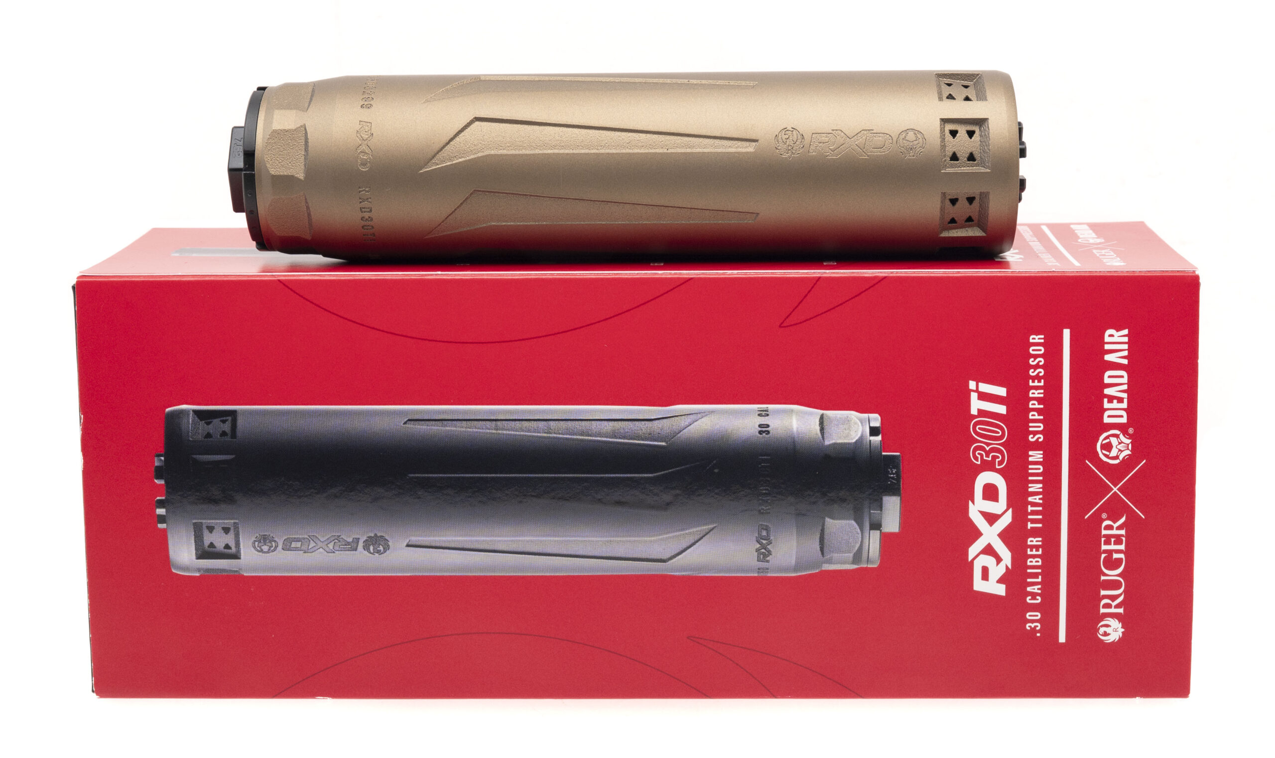 (SN: 30TI-306298) Dead Air Ruger RXD30Ti Suppressor .30 Cal (L2025-10507) NEW
