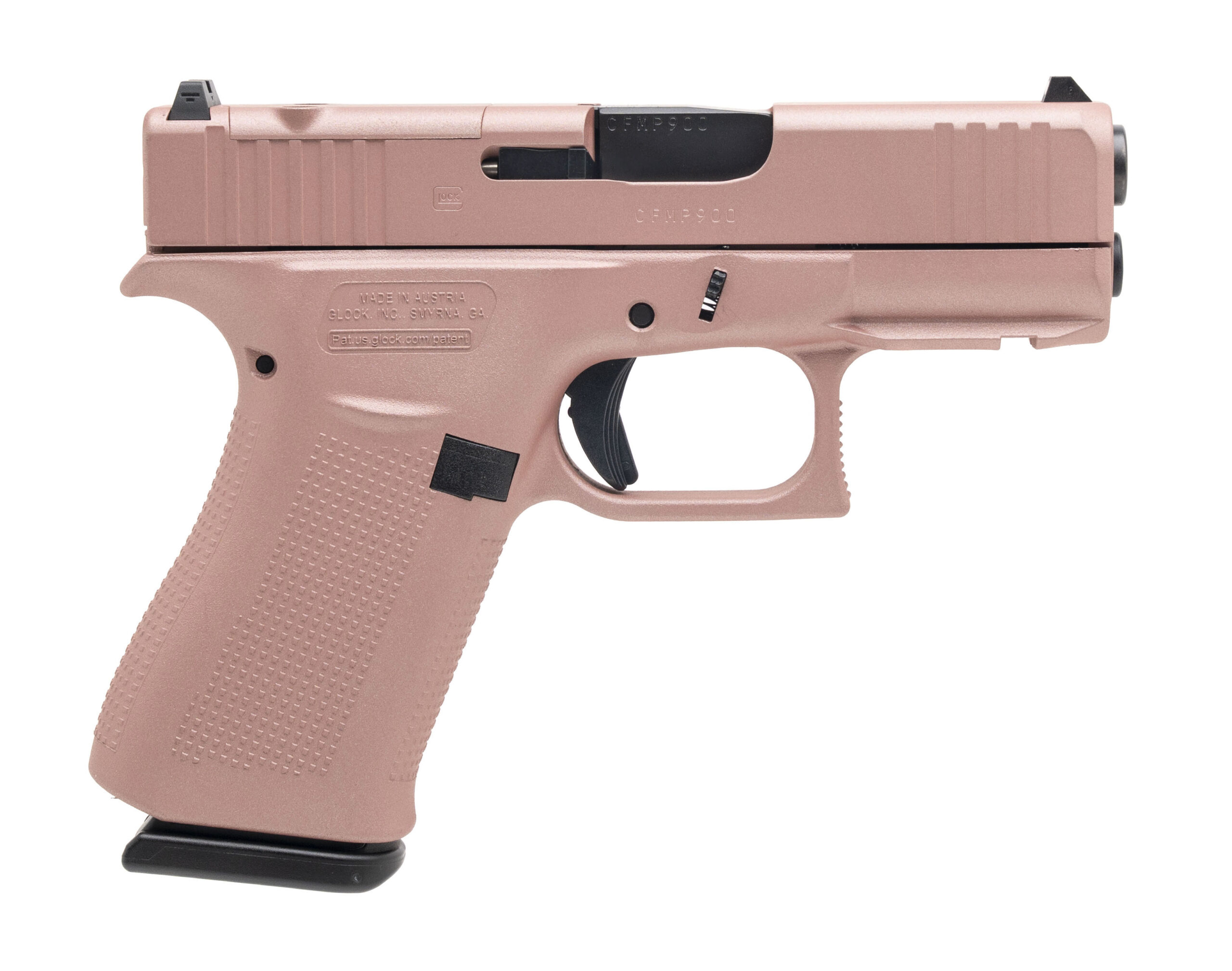 (SN: CFMP900) Glock 43X M.O.S. Rose Gold Pistol 9mm (L2025-10318) NEW