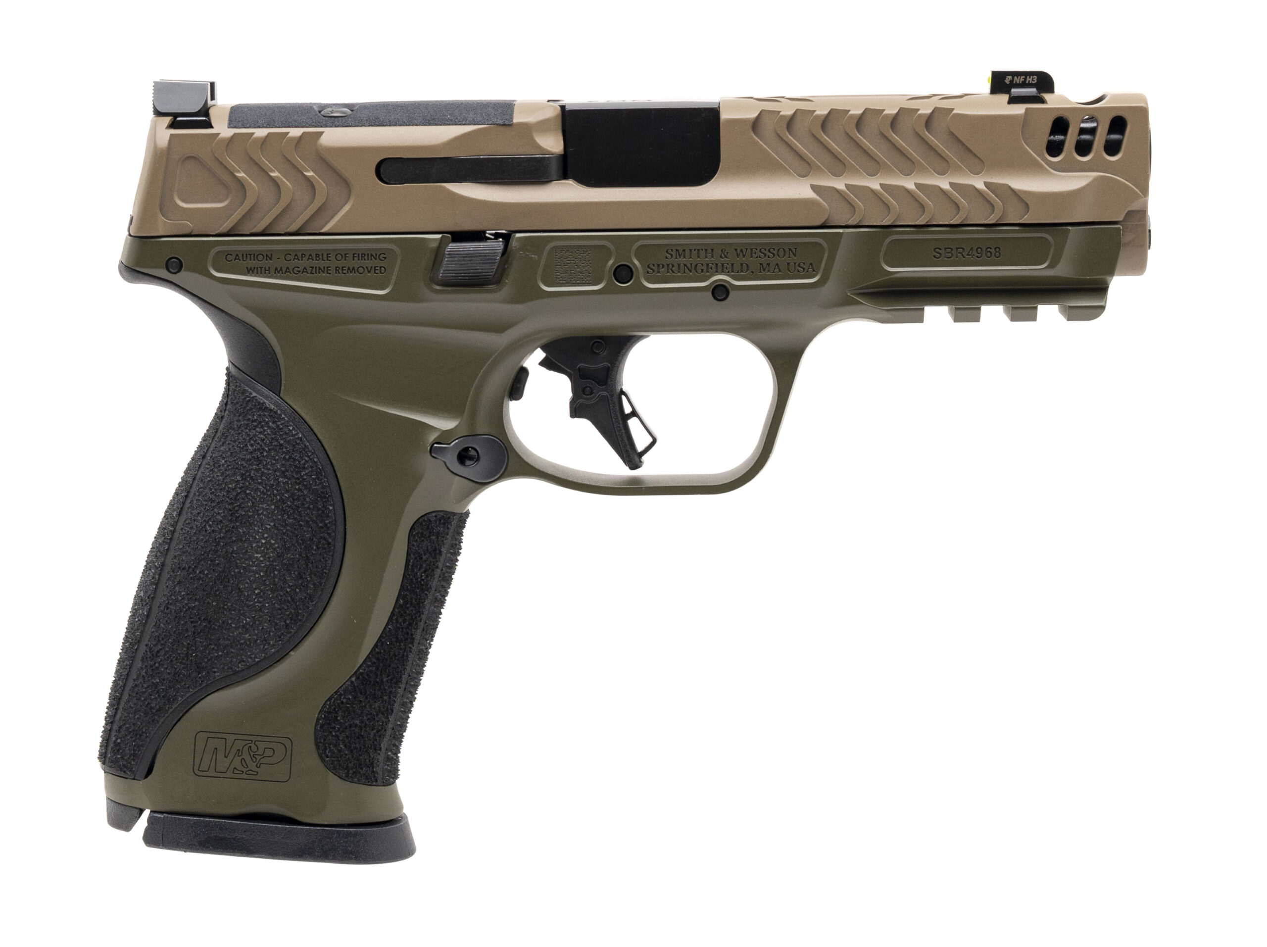 (SN: SBR4968) Smith & Wesson Performance Center M&P9 M2.0 Metal Carry Comp Pistol 9mm (L2025-09863) NEW