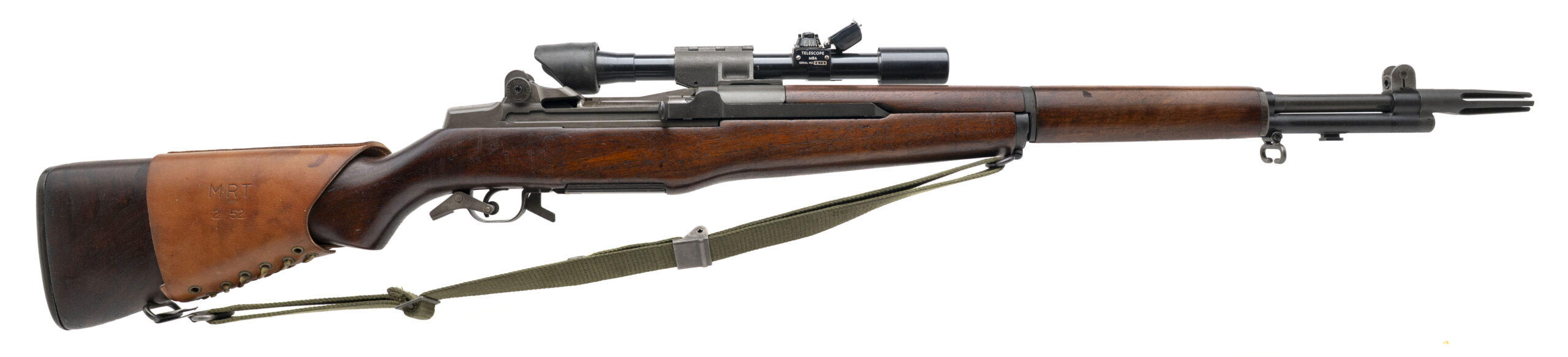 U.S. Springfield M1D Garand Sniper Rifle .30-06, M84 Scope, Korean War Configuration (L2025-09558)