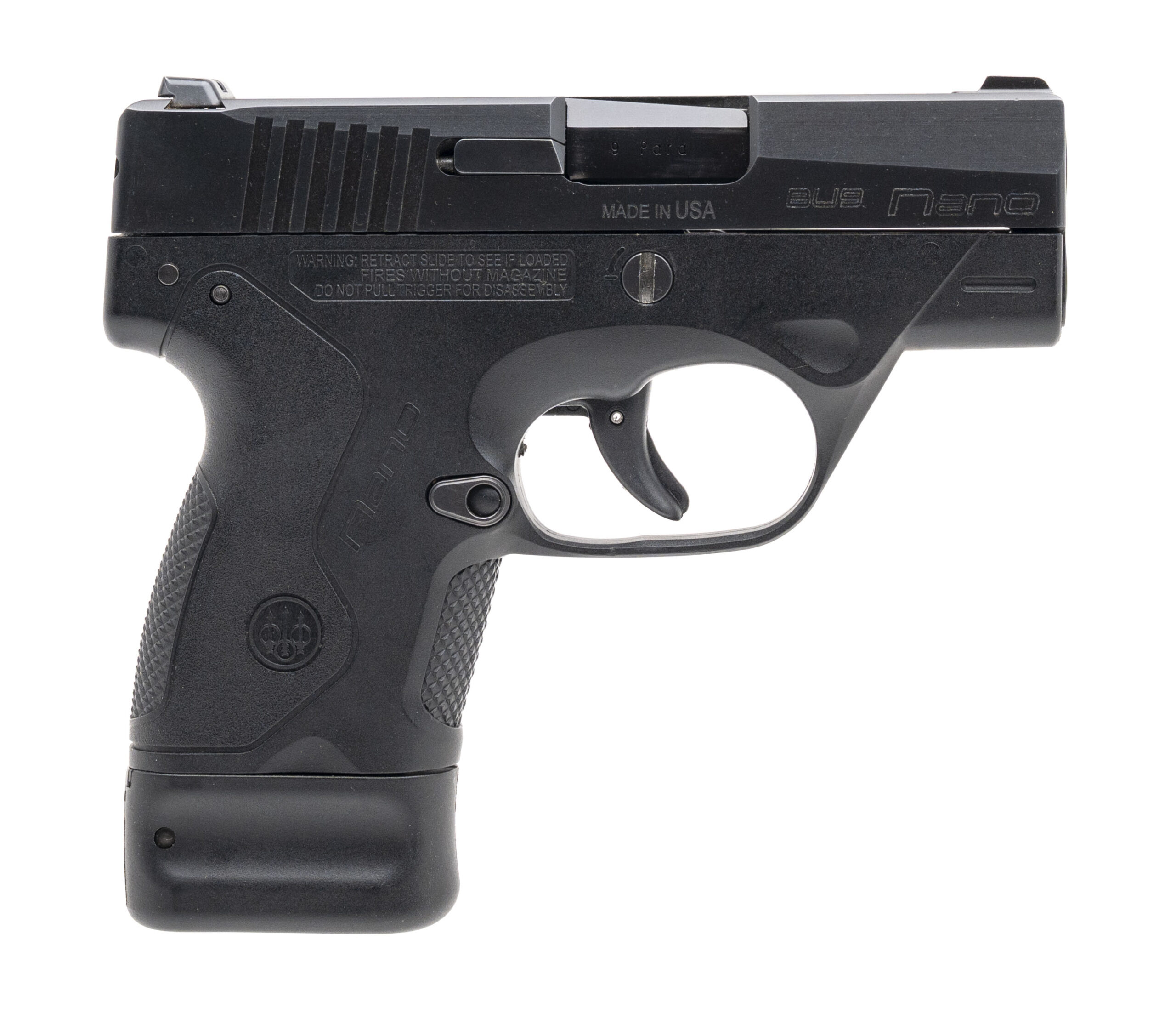 BERETTA BU9 NANO PISTOL 9MM (D2025-02328) DTX
