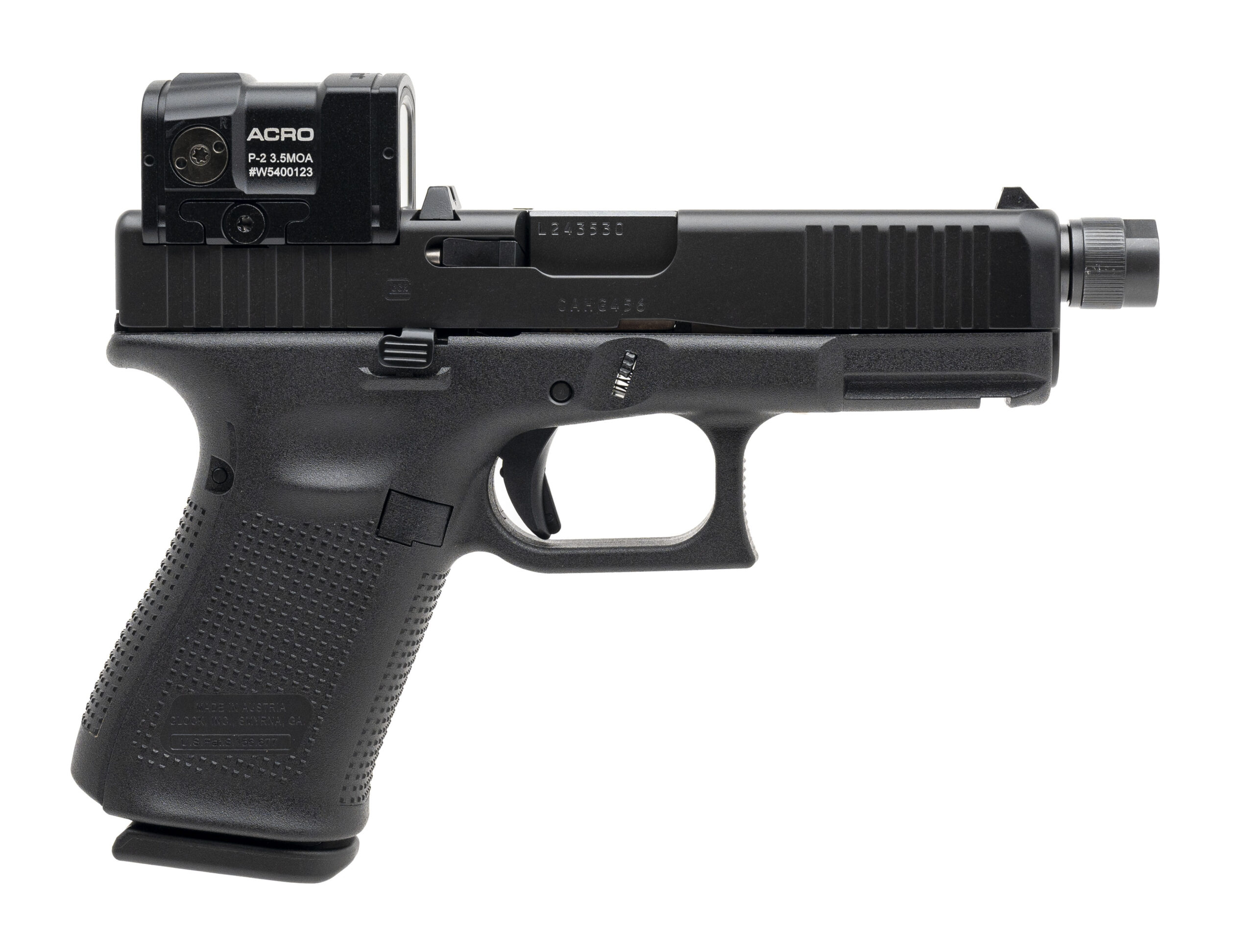 B&T Glock 19 Gen 5 M.O.S. Pistol 9mm (L2025-12185)