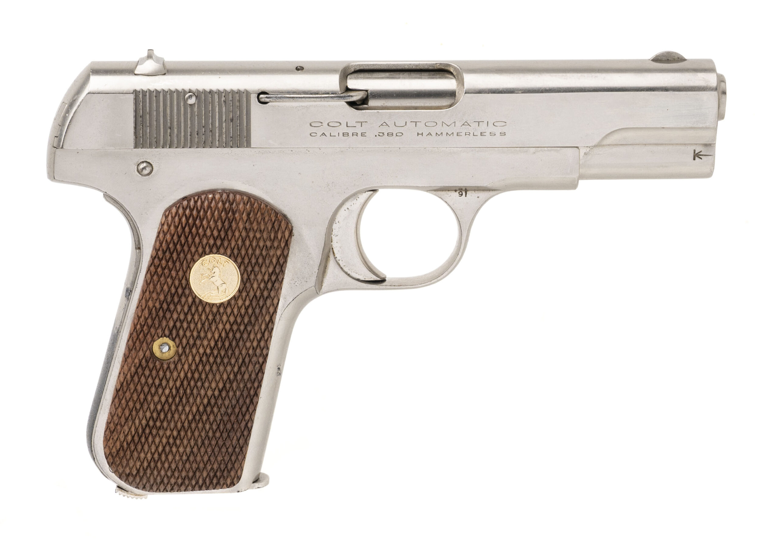 COLT 1908 POCKET HAMMERLESS PISTOL 380 ACP (L2025-11435)