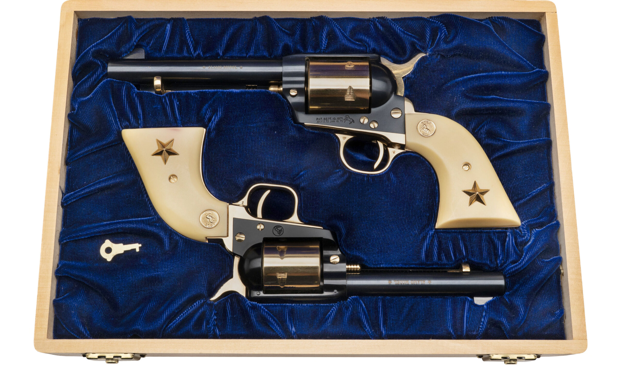 COLT TEXAS ALAMO TWO-GUN COMMEMORATIVE SET .22/.45 (D2025-02426/7) DTX
