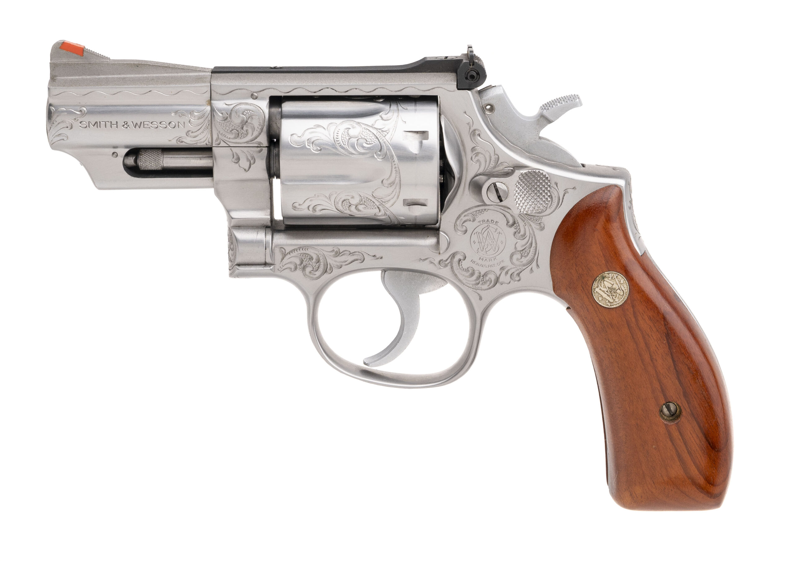 FACTORY ENGRAVED SMITH & WESSON 66-1 REVOLVER 357 MAGNUM (L2025-10355)