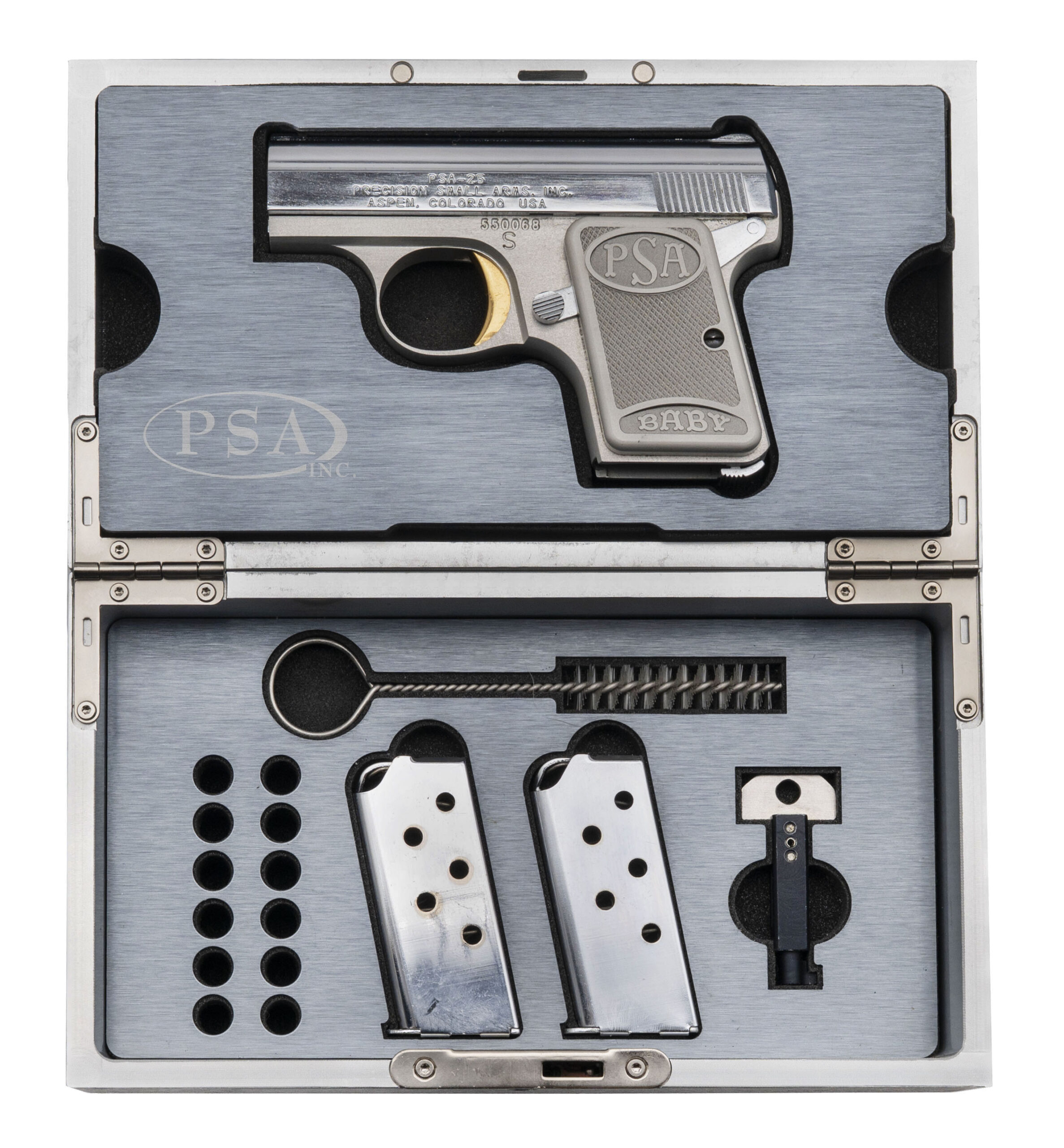 PRECISION SMALL ARMS PSA-25 BABY BROWNING PISTOL 25ACP (D2025-02638) DTX