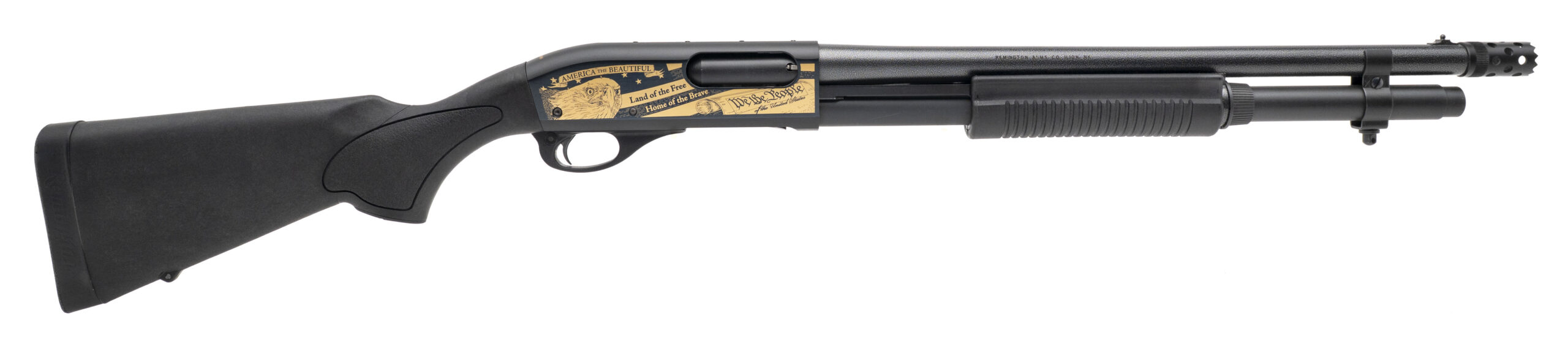 REMINGTON 870 TACTICAL SHOTGUN 12 GAUGE “2nd AMENDMENT TRIBUTE” (D2025-02246) DTX
