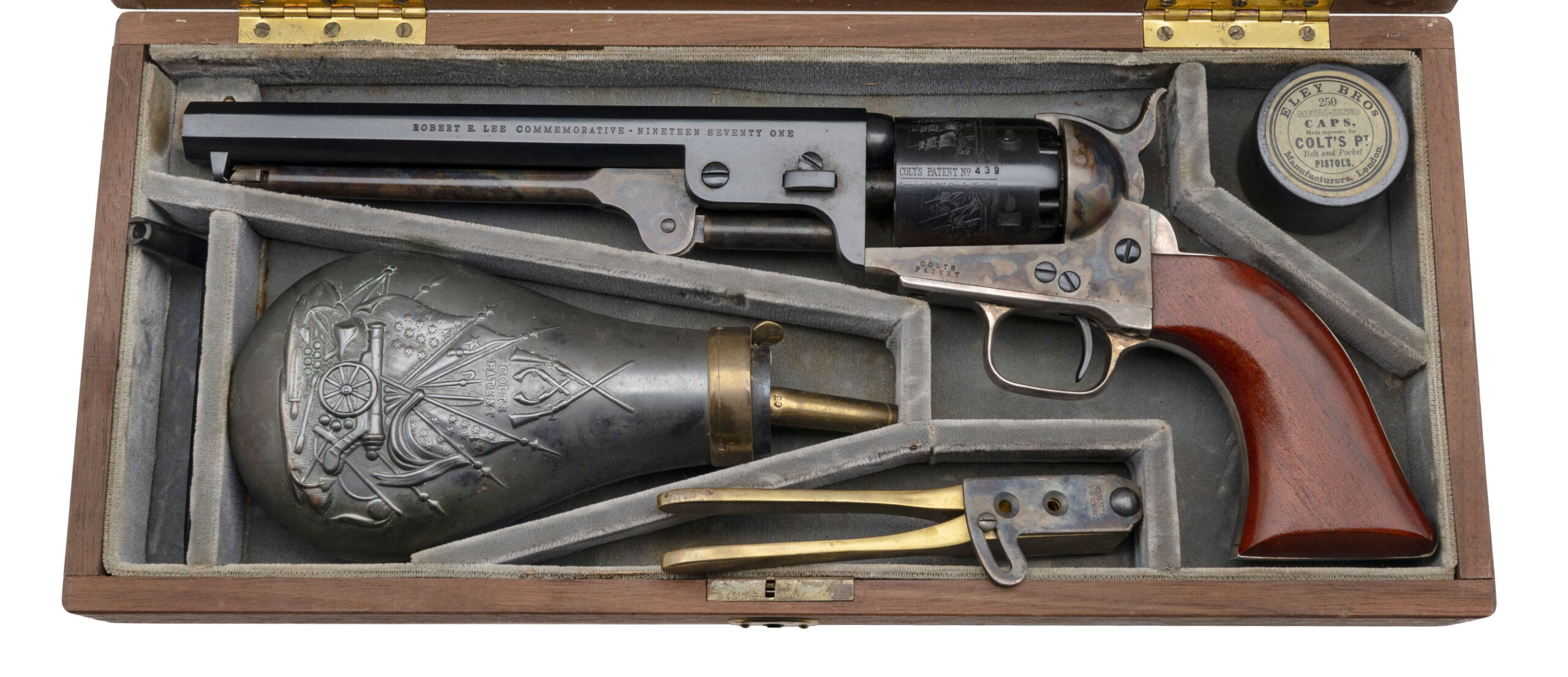 ROBERT E LEE COMMEMORATIVE CASED COLT 1851 NAVY .36 (57612) DTX