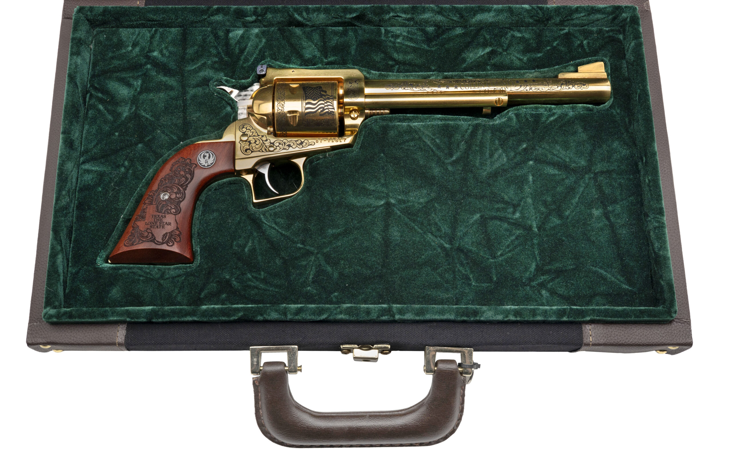 RUGER NEW MODEL SUPER BLACKHAWK TEXAS COMMEMORATIVE REVOLVER 44 MAGNUM (D2025-02259) DTX