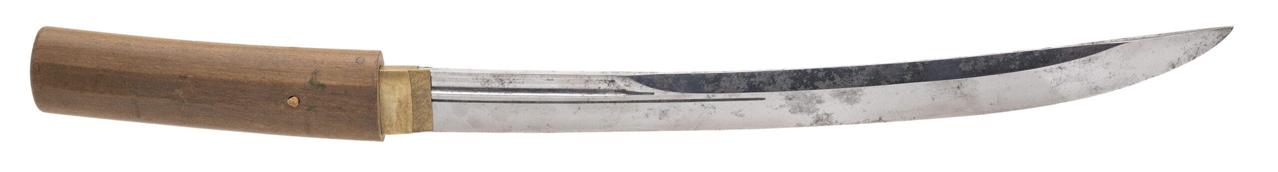 Shinto/Shin-Shinto Wakizashi with Naginata-Naoshi Style Blade in Shira Saya (SW1922)