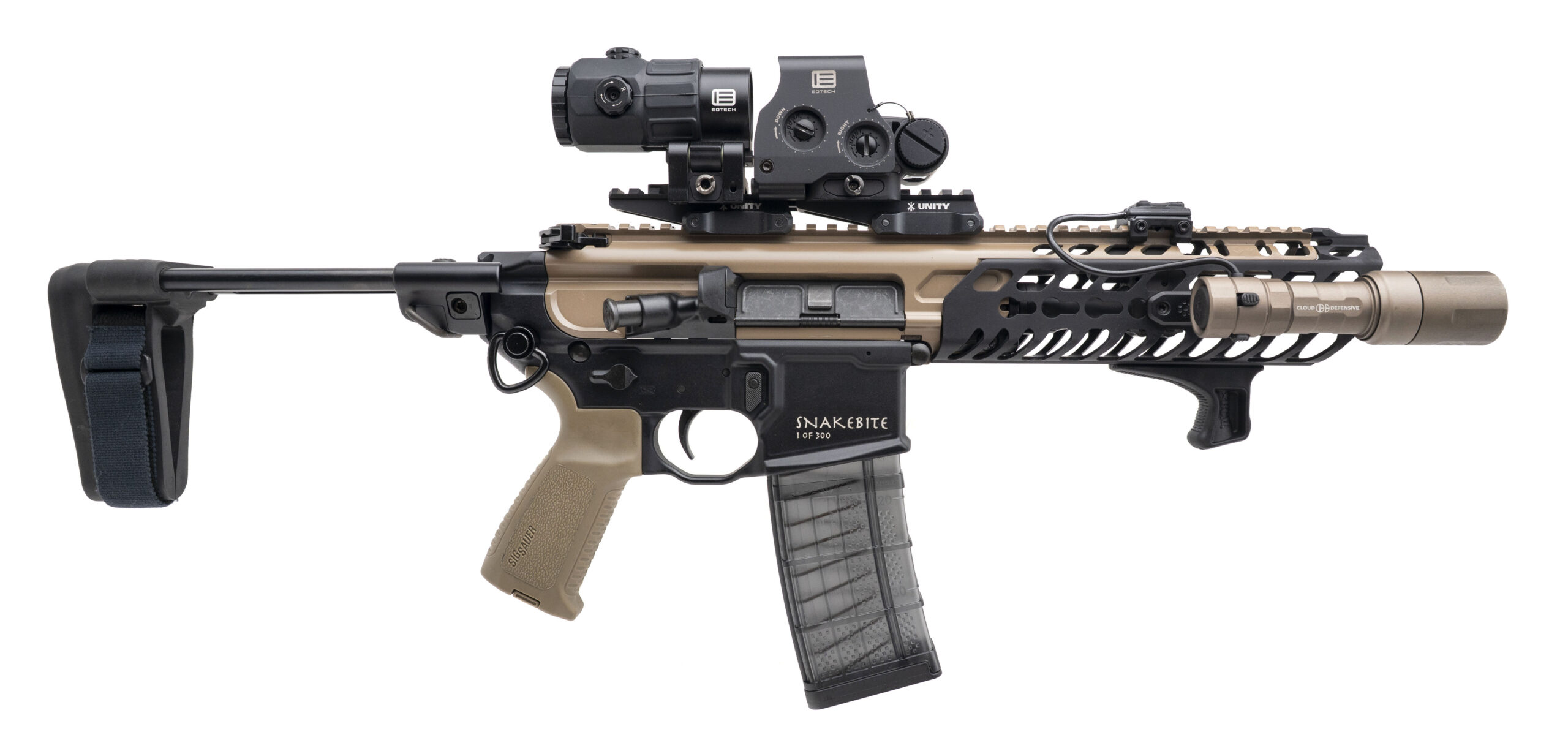 Sig Sauer MCX PDW "Snake Bite" Pistol .300 Blackout (L2025-08299)