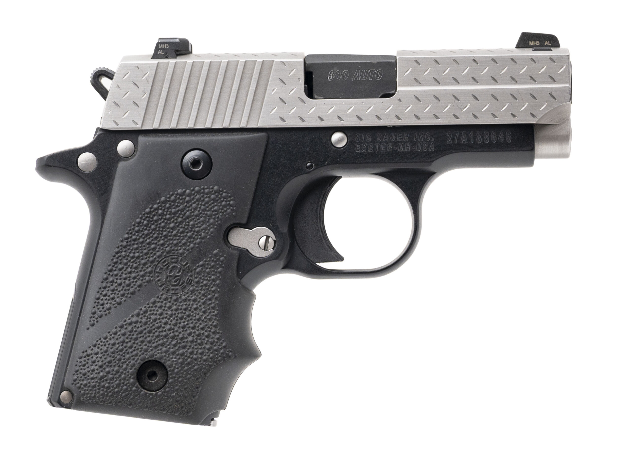 Sig Sauer P238 Diamond Plate Pistol .380 ACP (L2025-12392)