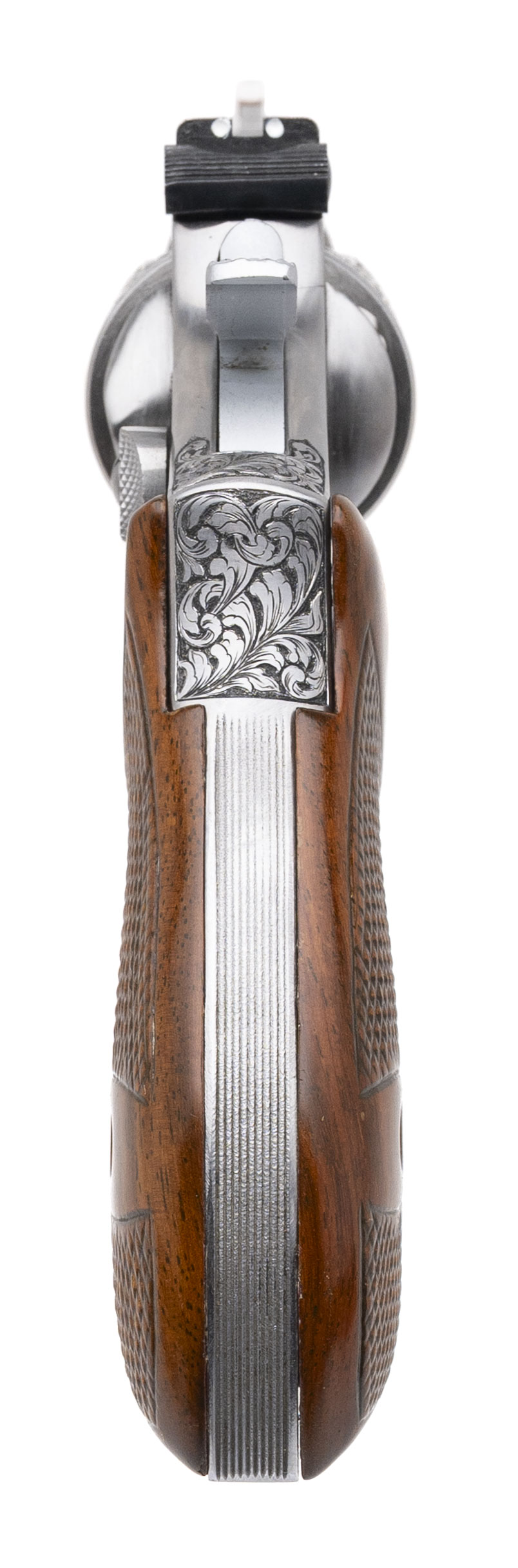 SMITH & WESSON ENGRAVED MODEL 66-2 REVOLVER 357 MAGNUM (L2025