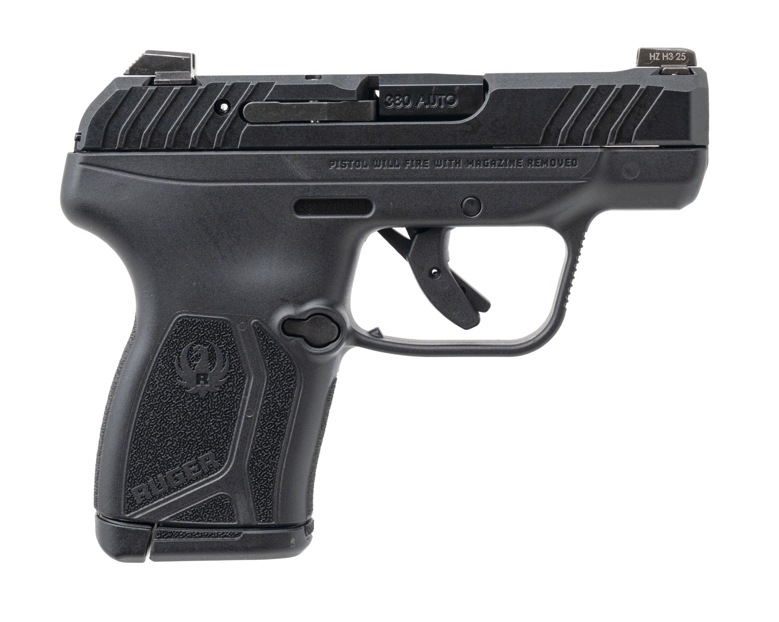 (SN: 381700211) Ruger LCP Max Pistol .380 ACP (L2025-11078) NEW