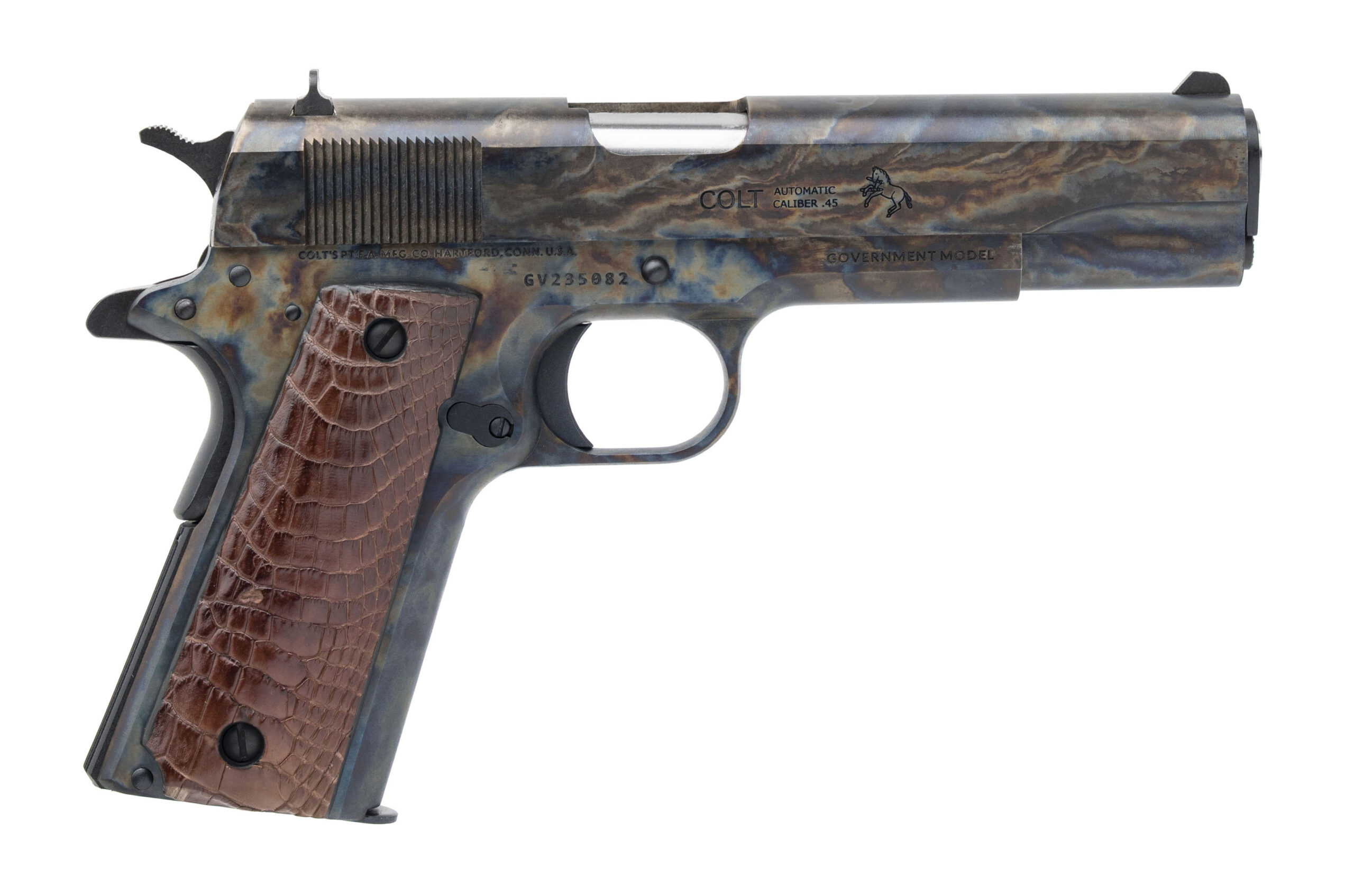 (SN: GV235082) CNC Colt "Lineage" Government Pistol .45 Auto (L2025-10396) NEW