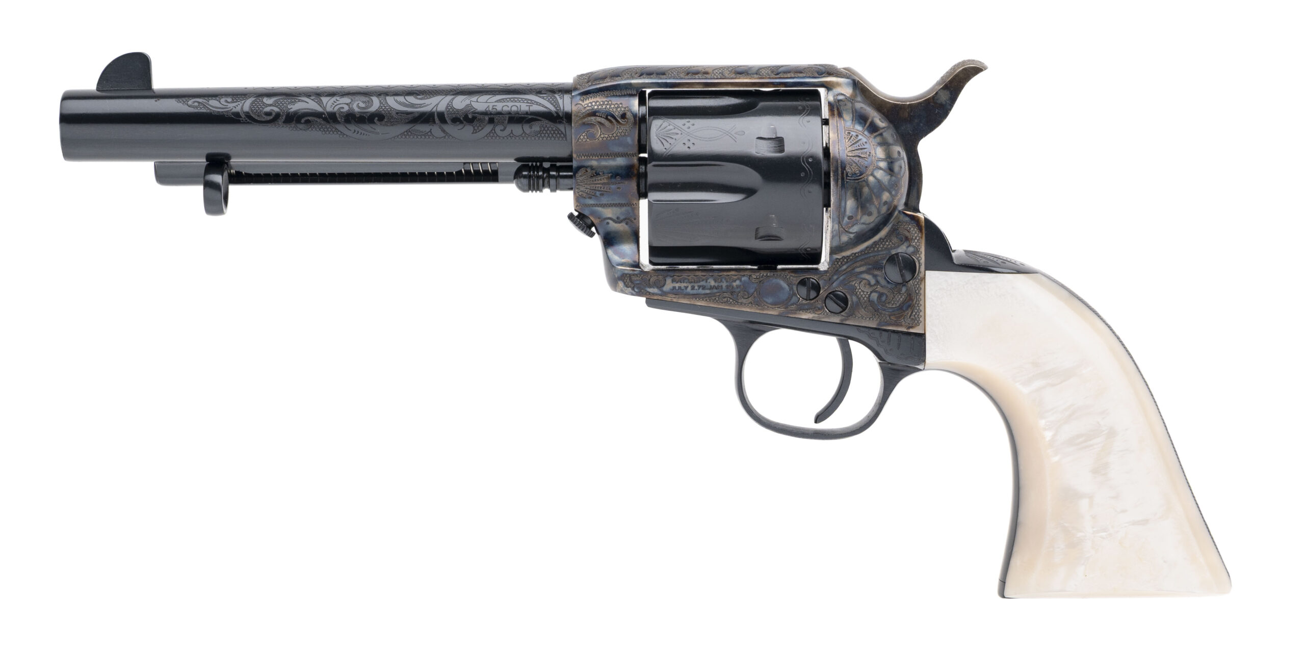 (SN: K21424) Uberti 1873 Cattlemen Outlaws & Lawmen "Dalton" Revolver .45 Colt (L2025-11876) NEW