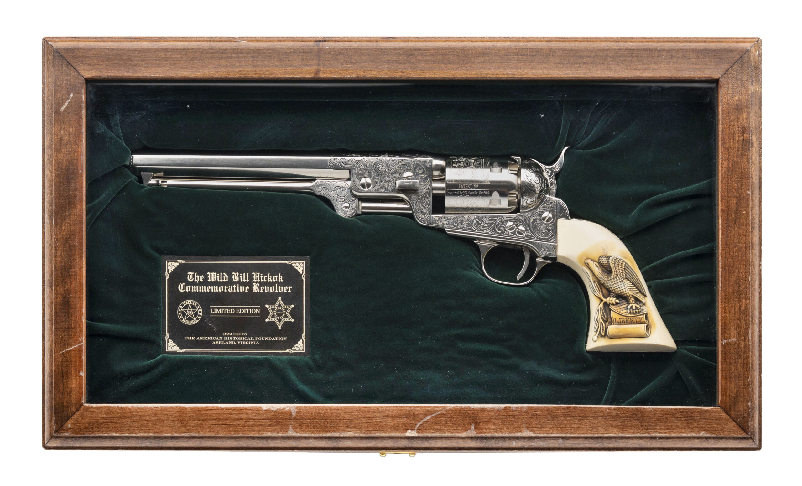 WILD BILL HICKOCK COMMEMORATIVE 1851 NAVY PERCUSSION REVOLVER (57609) DTX