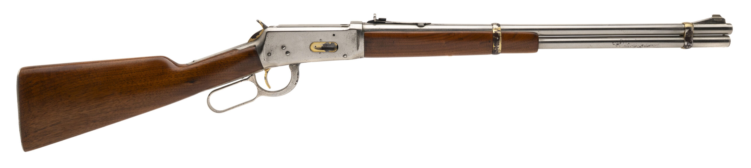 WINCHESTER MODEL 94 PRE-64 RIFLE 30-30 NICKEL PLATED (L2025-09183)