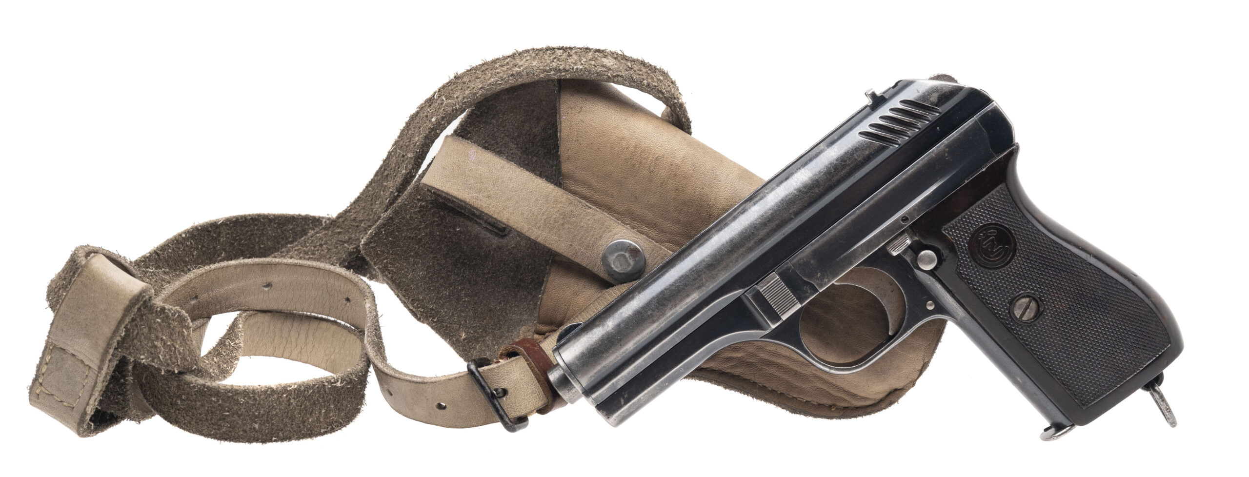 WWII Era Czech VZ24 semi-auto pistol 7,65mm (L2025-09618)