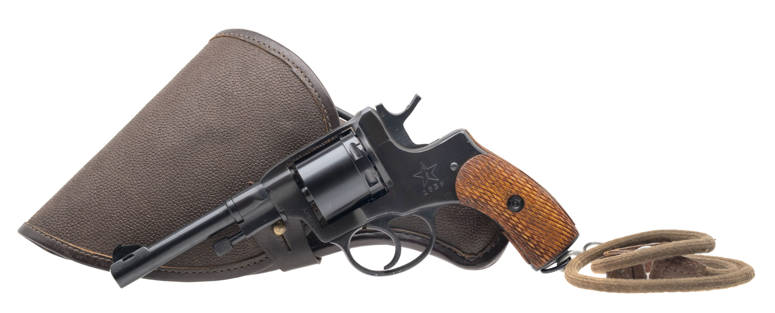 WWII Russian M1895 Nagant Revolver 7.62x38mmR (L2025-09604)