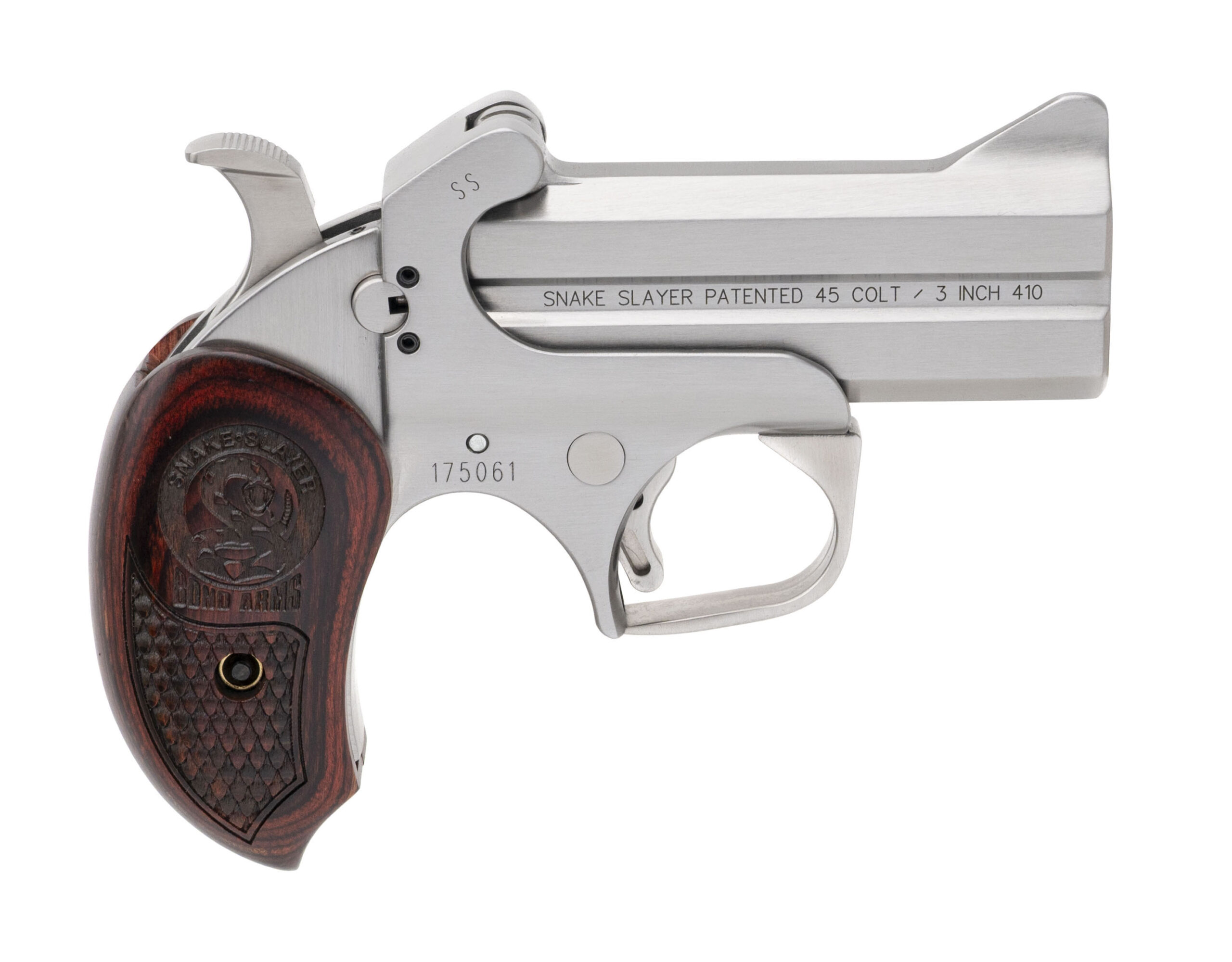 Bond Arms Snake Slayer Pistol 2 Barrel Set .45 Colt/.410 Gauge & .357 MAG./.38 SPL. (L2025-12440)