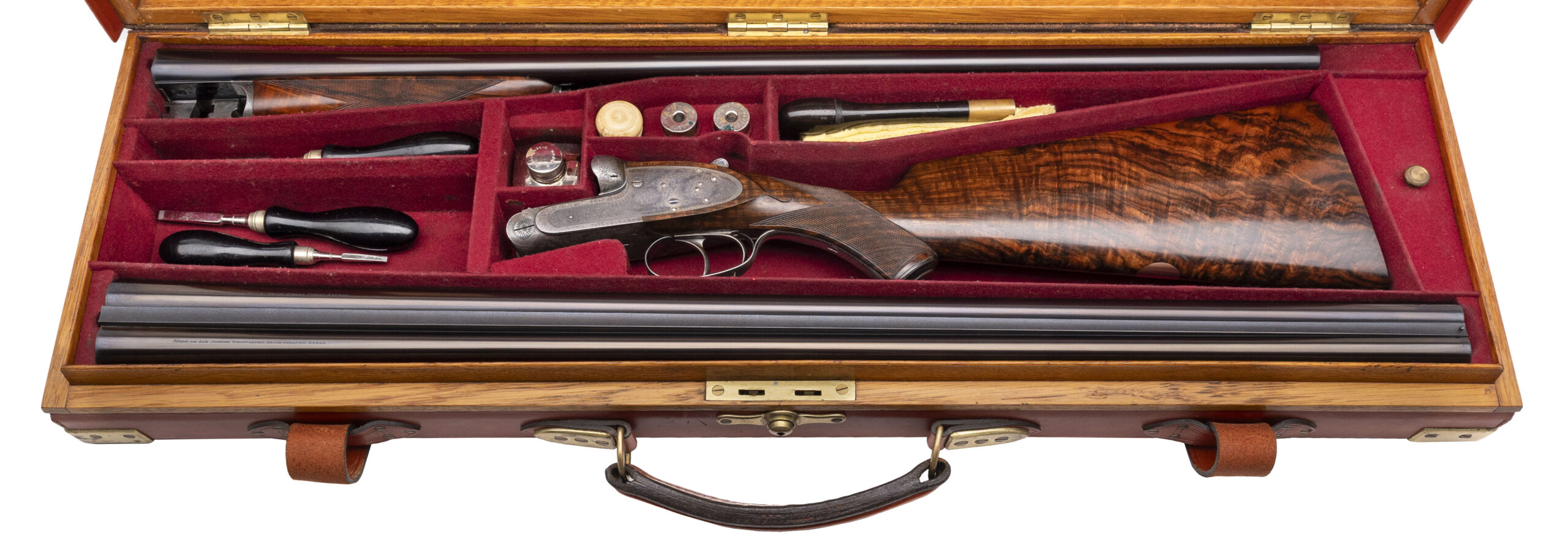 CASED JAMES PURDEY & SON 12 GAUGE 2 BARREL SET BEST SHOTGUN (L2025-12513)