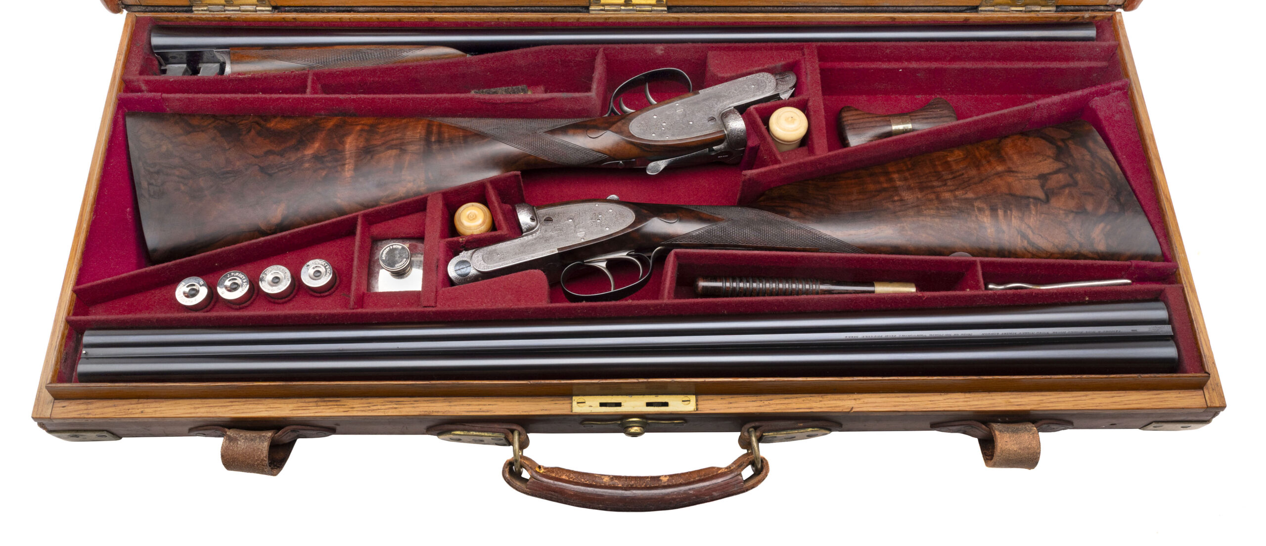 CASED JAMES PURDEY & SON MATCHED PAIR 12 GAUGE BEST SHOTGUNS (L2025-12511/2)