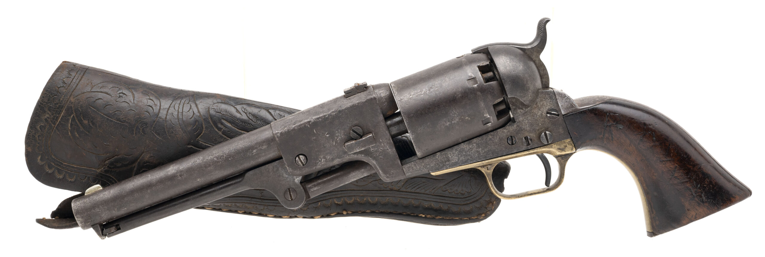 Colt 3rd Model Dragoon Cut For Stock w/ Slim Jim Holster (AC1325)