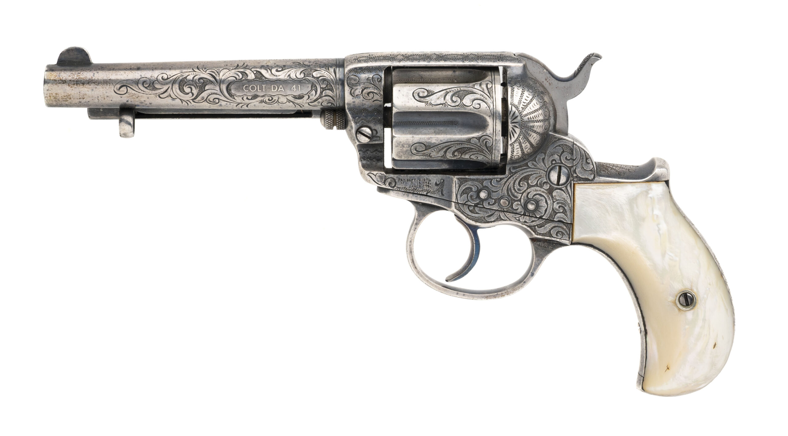 Factory Engraved Colt 1877 Thunderer (51240)