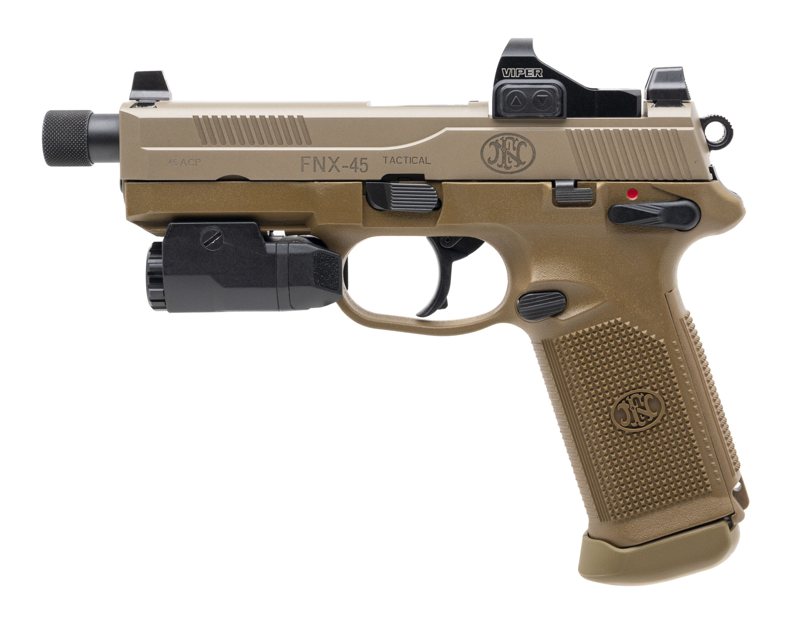 FN FNX-45 Tactical Pistol .45 ACP (L2025-12662) - Collectors Firearms