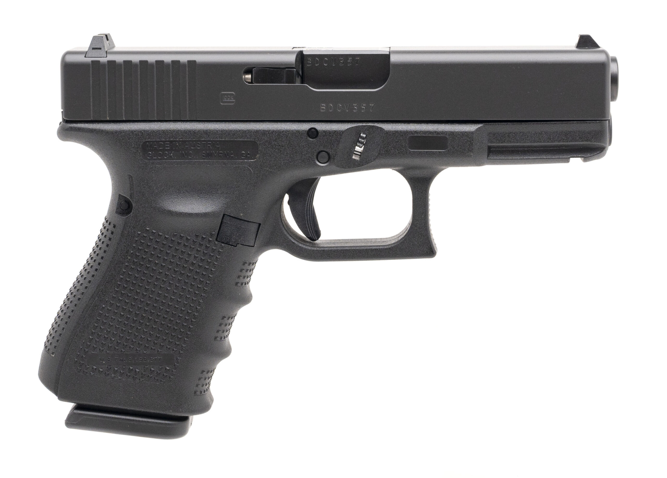 Glock 19 Gen 4 Pistol 9mm (L2025-12560)