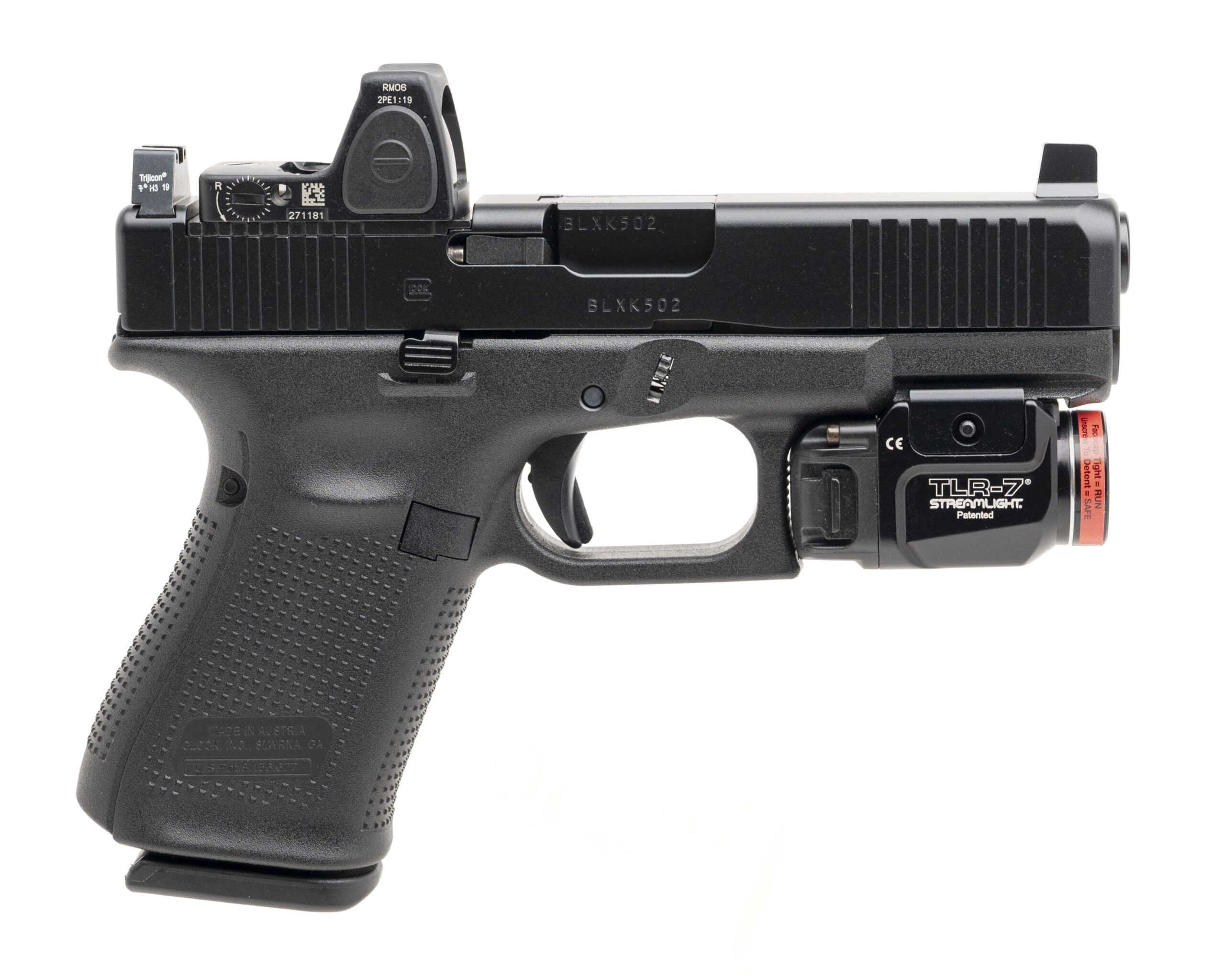 Glock 19 Gen 5 Pistol 9mm (L2025-13099)