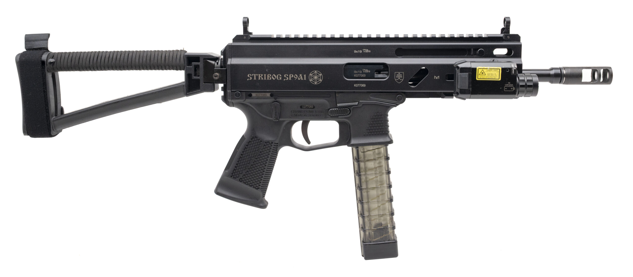 Grand Power Stribog SP9A1 Pistol 9mm (L2025-12562)