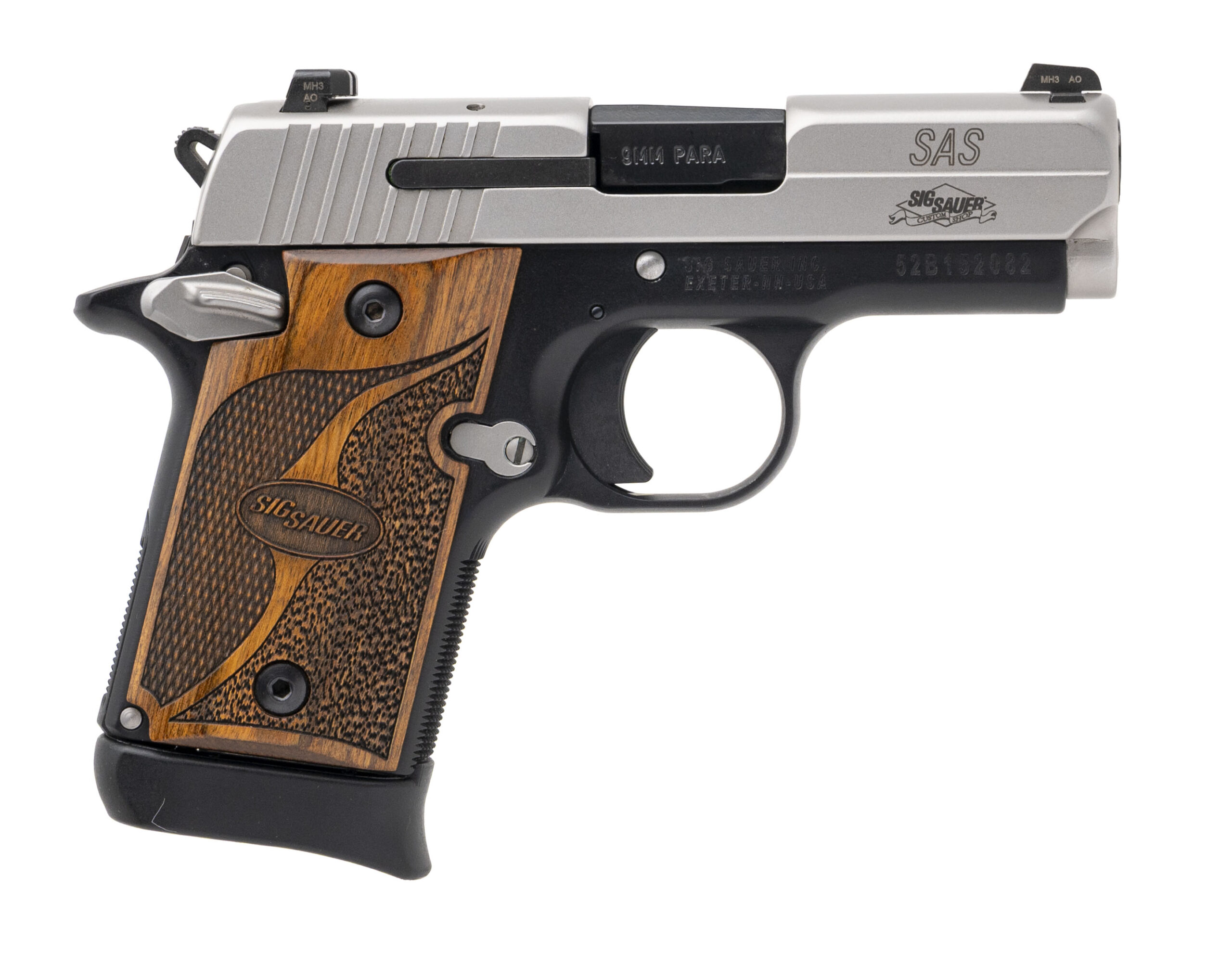 Sig Sauer P938 SAS Pistol 9mm (L2025-12432)