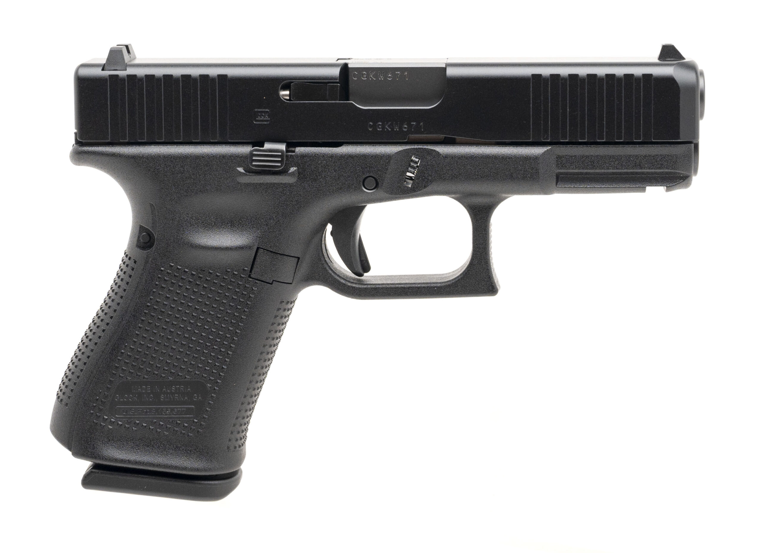 (SN: CGKW671) Glock 19 V Pistol 9mm (L2025-13161) NEW