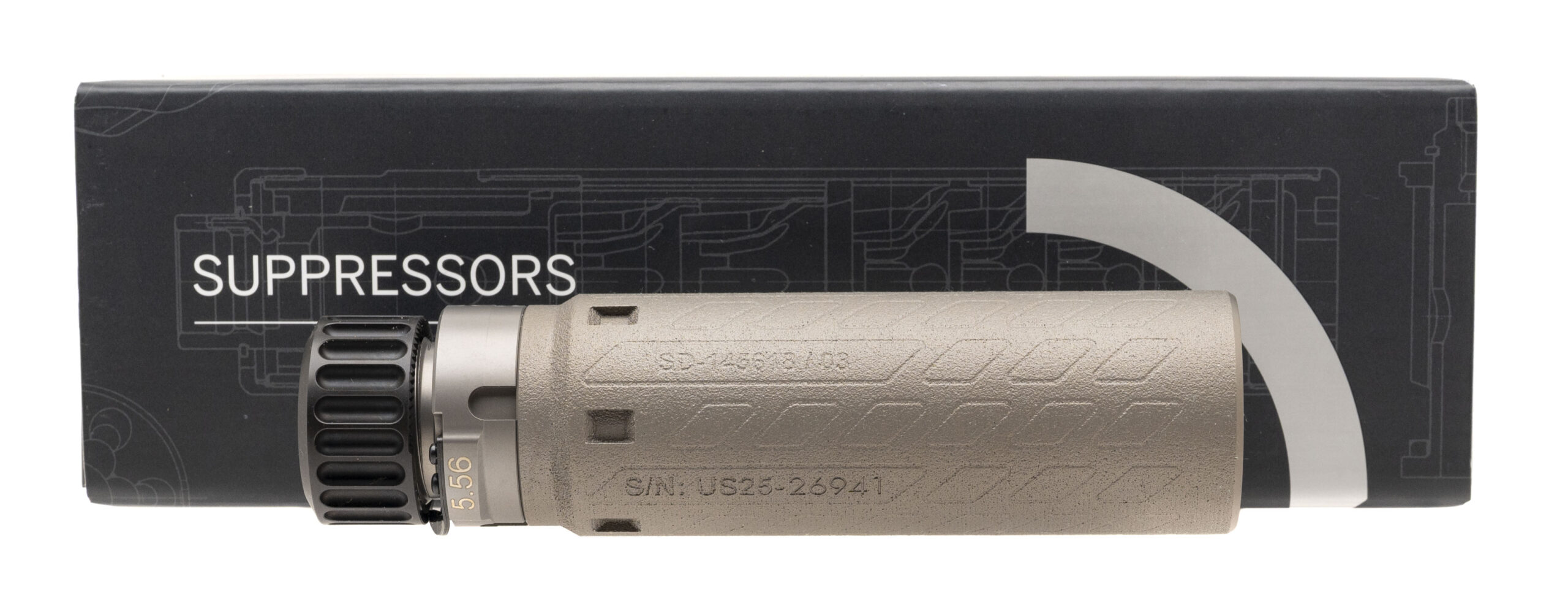 (SN: US25-26941) B&T 556 Print XH Suppressor 5.56 NATO (L2025-12650) NEW