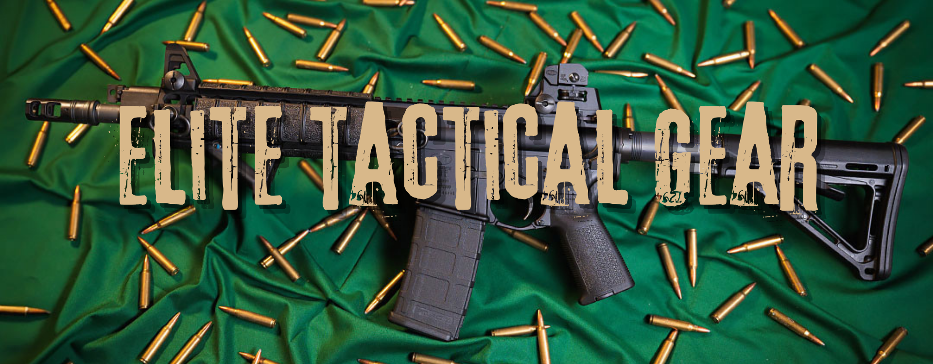 Tactical Gear Banner