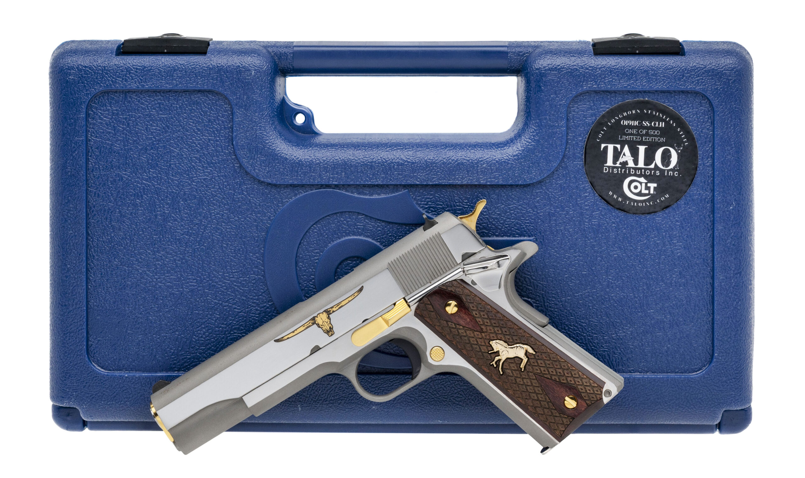 Colt Government Texas Long Horn Pistol .45 Auto (L2025-14370