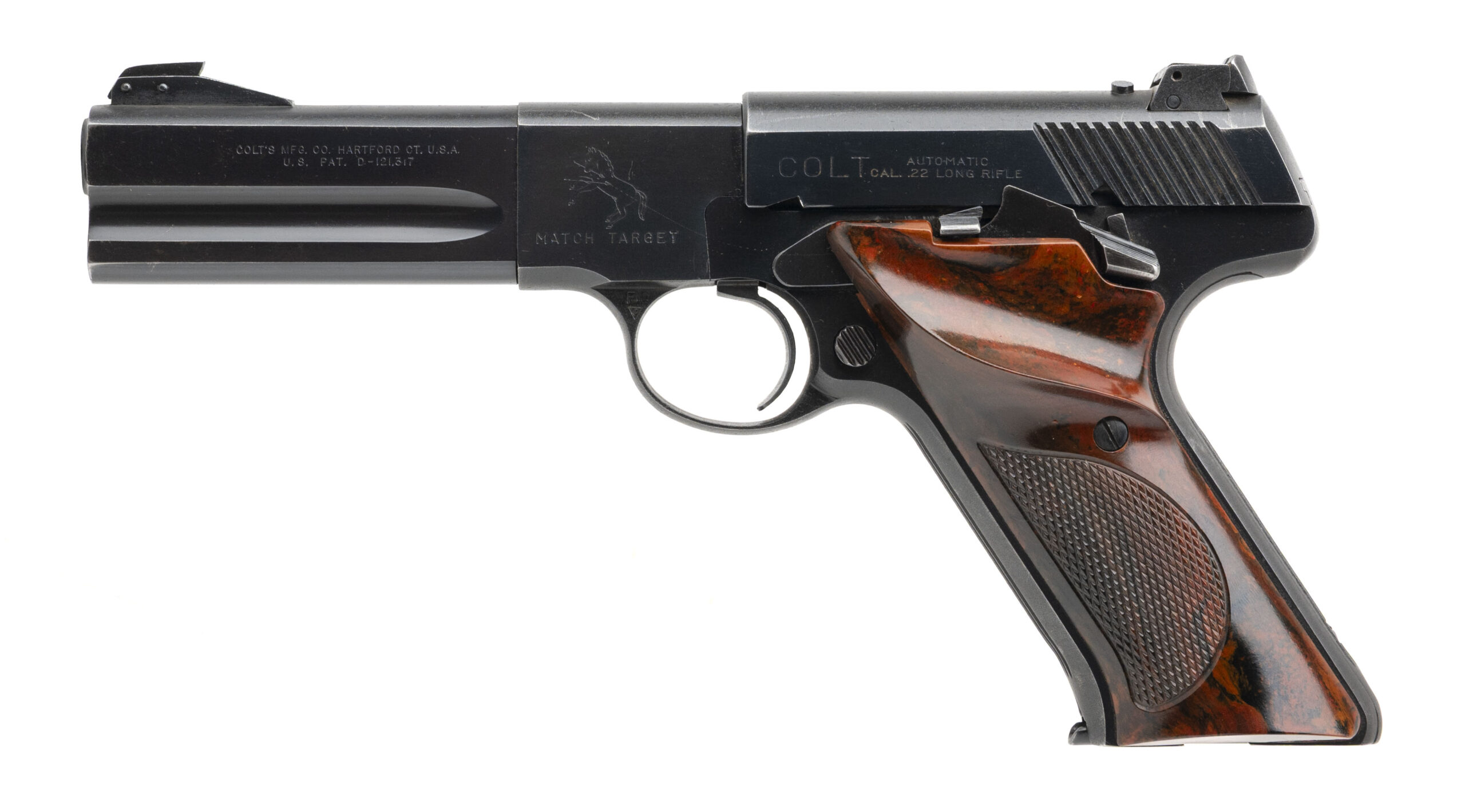 Colt Woodsman Match Target Pistol .22LR (L2025-13661) - Collectors