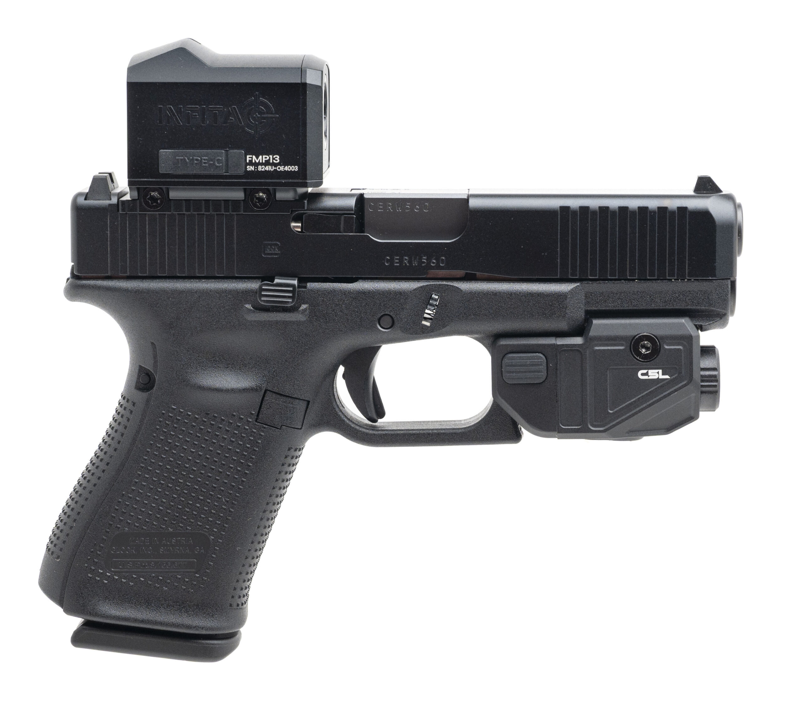 Glock 19 Gen 5 Pistol 9mm (L2025-15136)