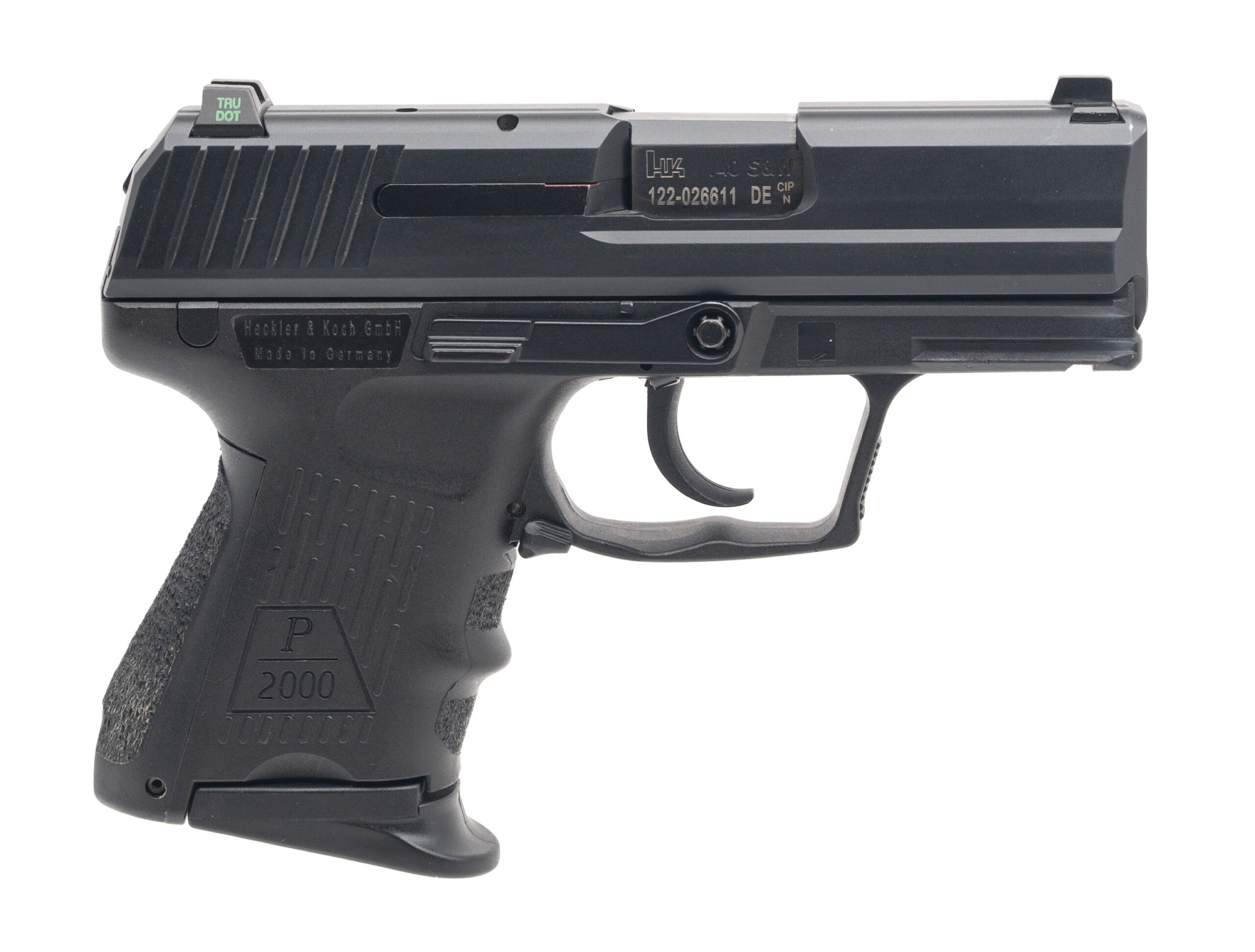 HECKLER & KOCH HK P2000 SK PISTOL 40 S&W (D2025-02366) DTX