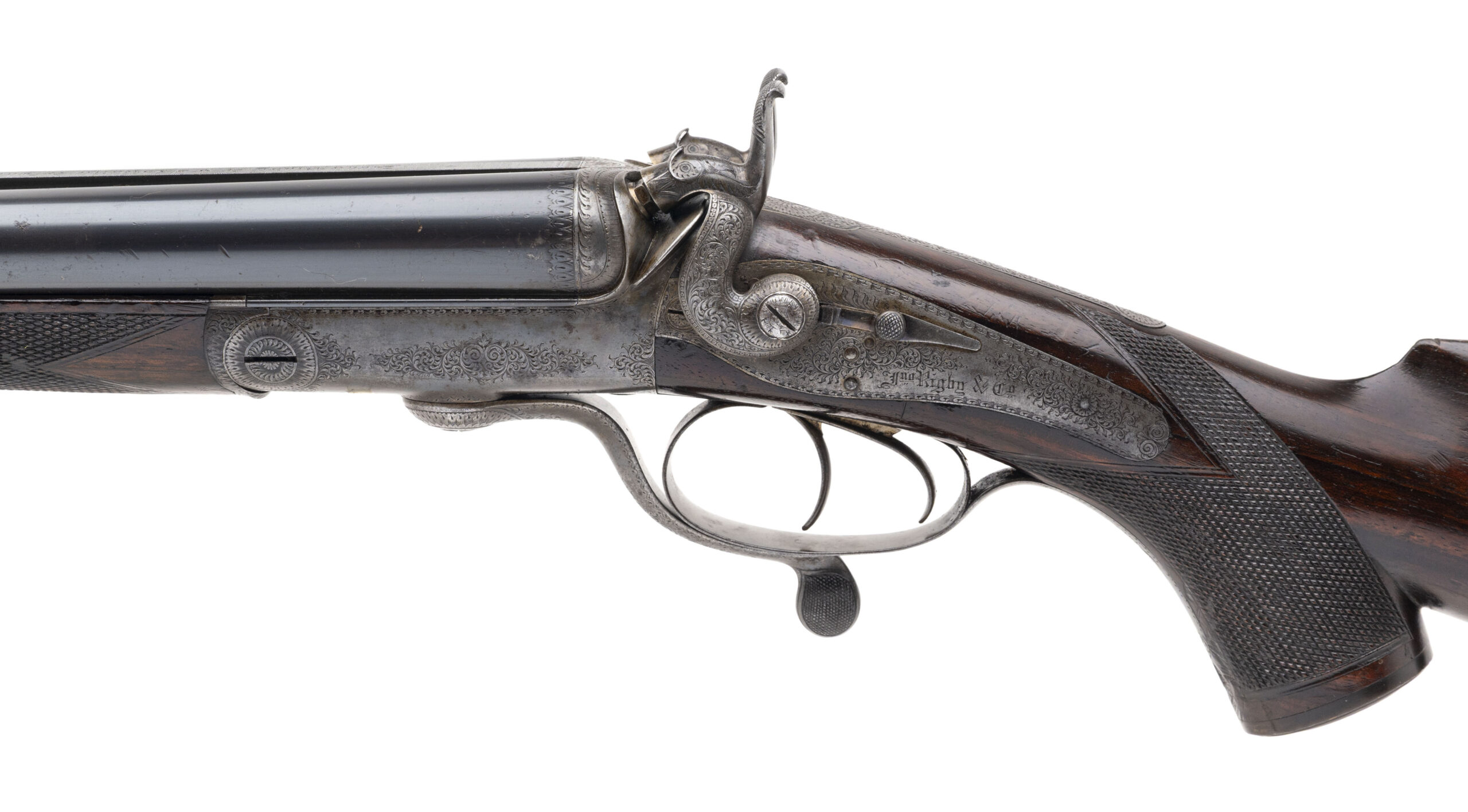 JOHN RIGBY & CO. HAMMER DOUBLE RIFLE 577/500 (12334453) - Collectors ...