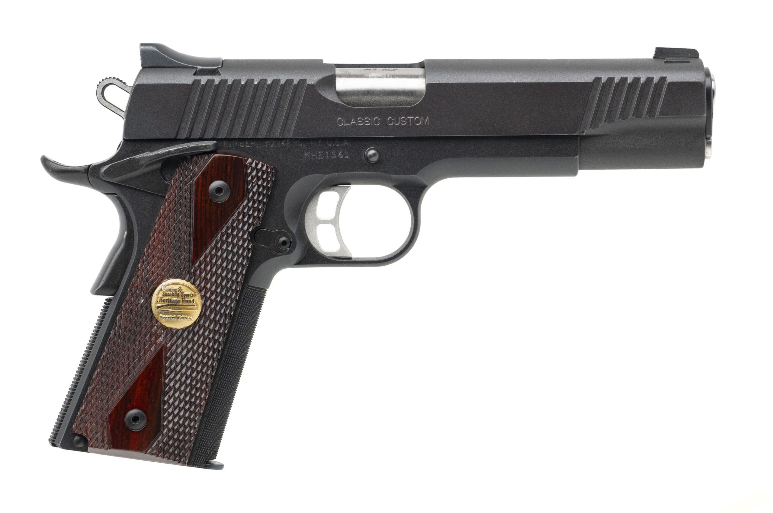 Kimber Classic Custom Heritage Edition Pistol .45 Auto (L2025