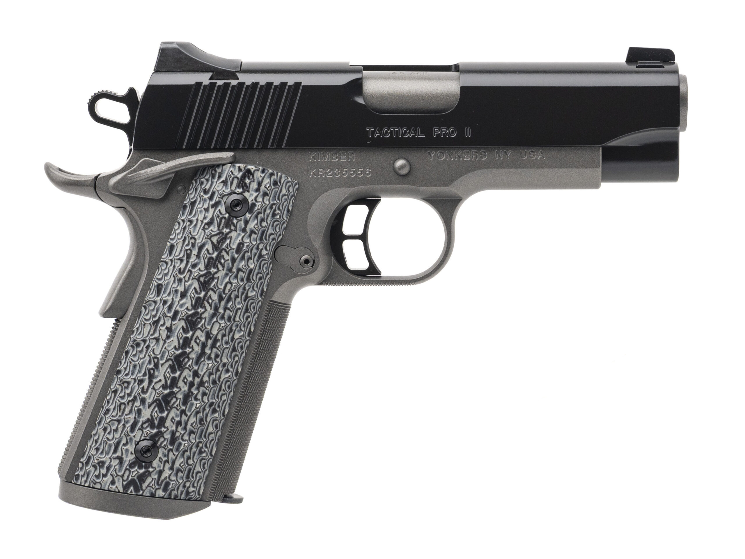 Kimber Tactical Pro II .45 ACP caliber pistol. 4” Model with night sights. (D2025-03048) (DTX)