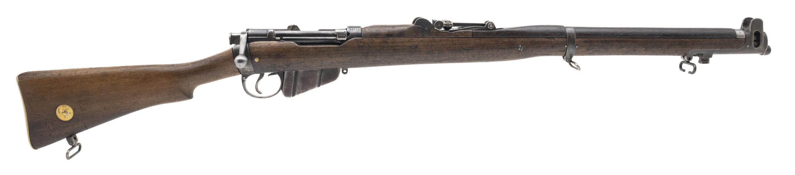 Long Lee-Enfield Converted S.M.L.E. / B.S.A. .22 Training Rifle – .22 LR (L2025-12782)